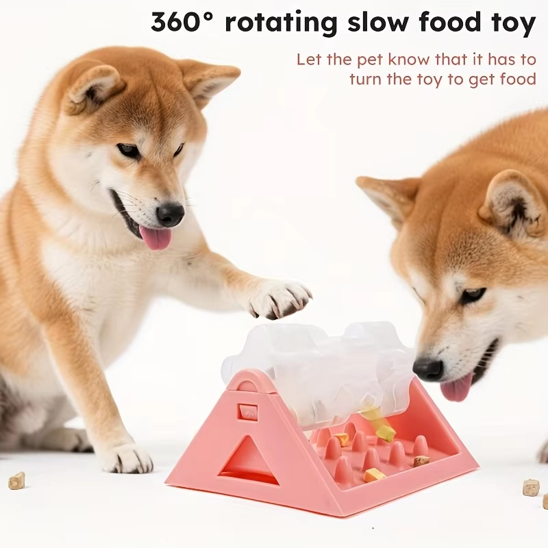Dog Puzzle Feeder Toy - Interactive Dog Treat Dispenser Toy Puzzle