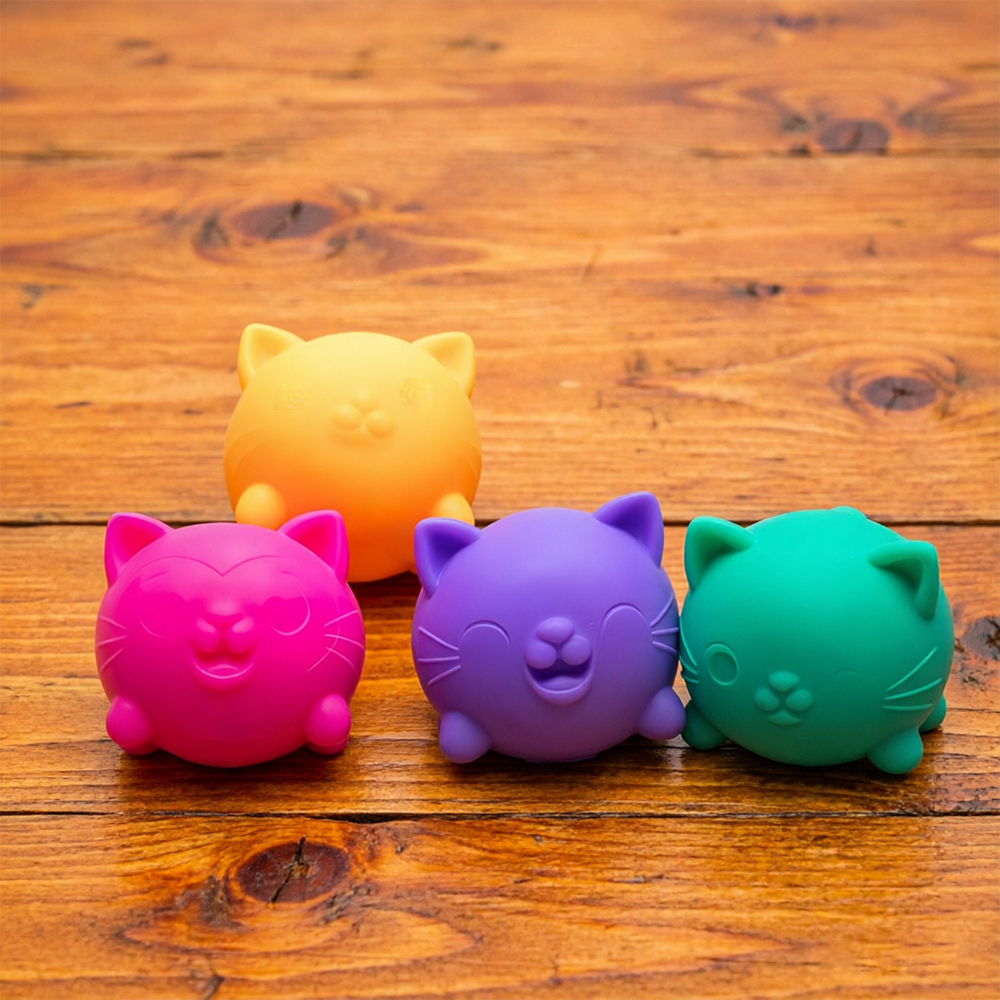 Schylling NeeDoh Cute Cat Stre - Cat Toys 评论和价格
