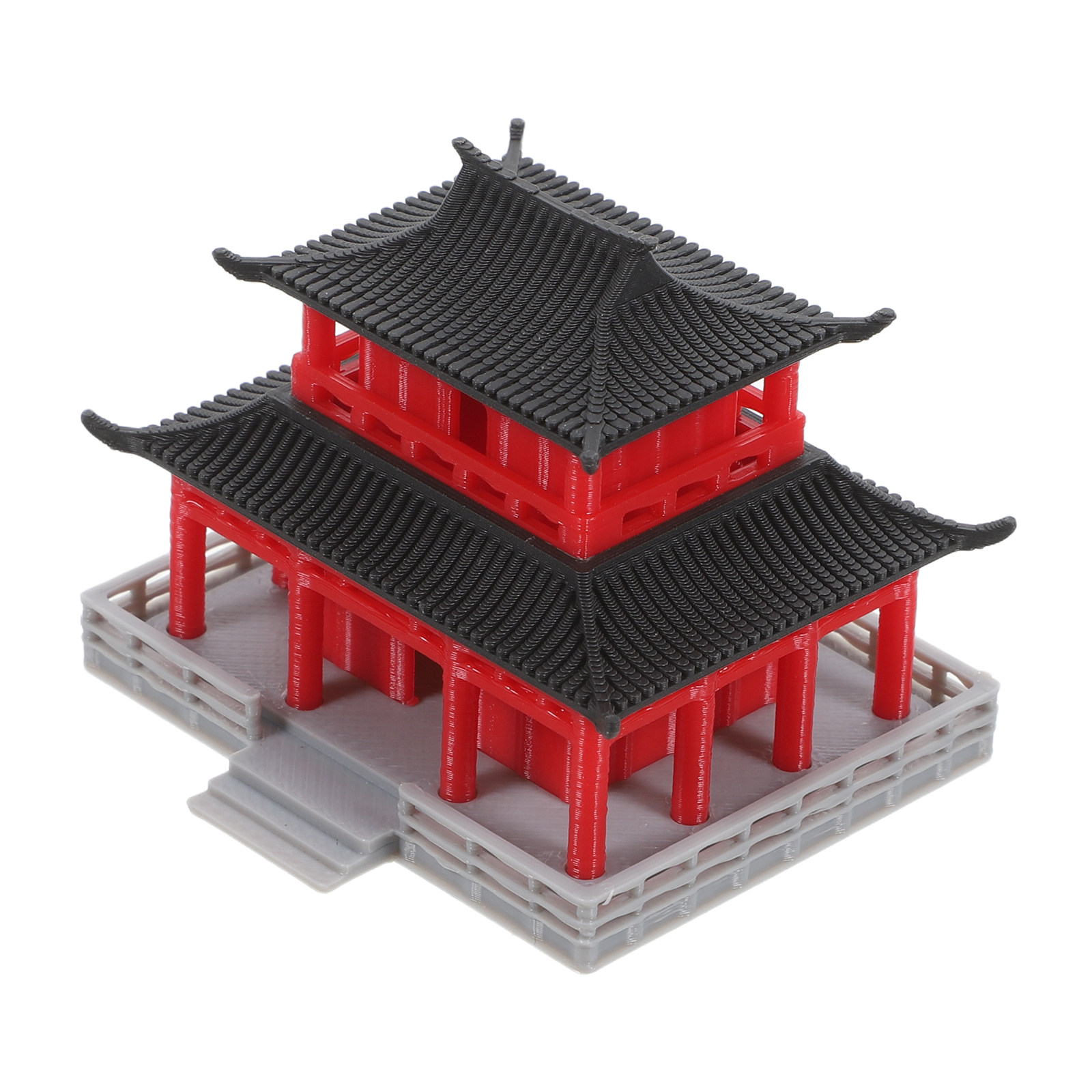 Chinese Ancient Pavilion Black - Aquarium 评论和价格