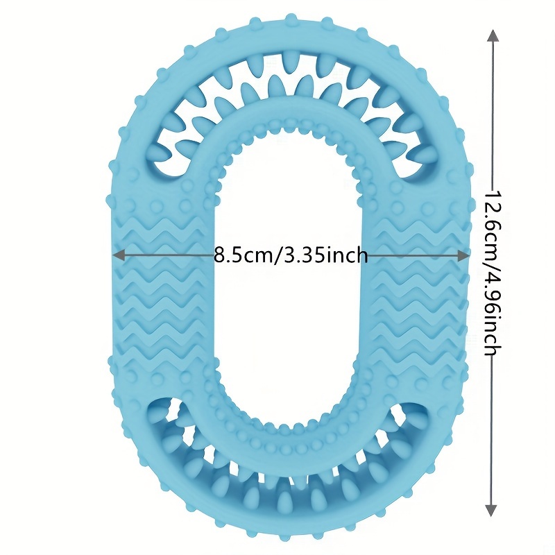 O-Ring Dog Chew Toy, TPR Pet T - Interactive Squeaky Plush Dog Toy 评论和价格