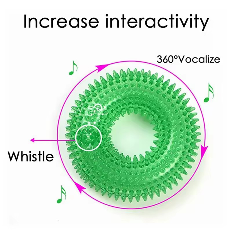 Interaction Durable Squeaky TP - Interactive Squeaky Plush Dog Toy 评论和价格