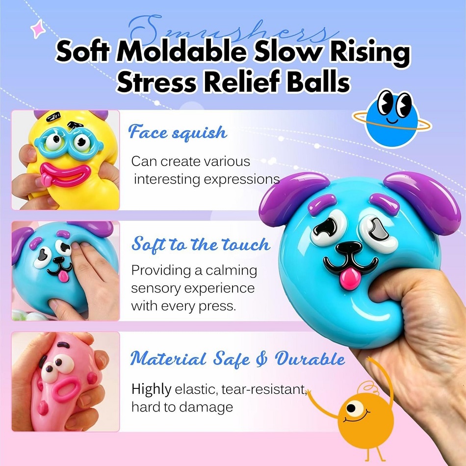 In Stock 5 Styles Smushers Cur - Dog Toys 评论和价格