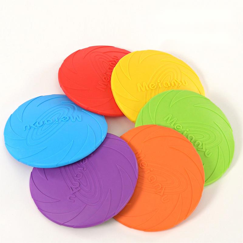 Interactive Silicone Flying Sa - Flying Disc Dog Training Toy 评论和价格