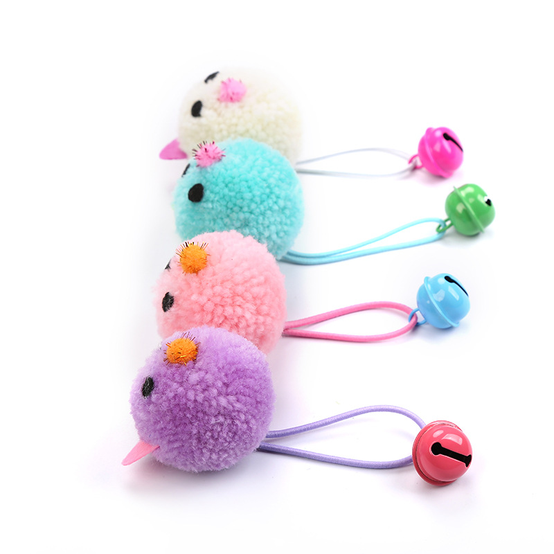 New Mouse Shaped Cat Toy with  - Catnip Interactive Plush Mouse 评论和价格