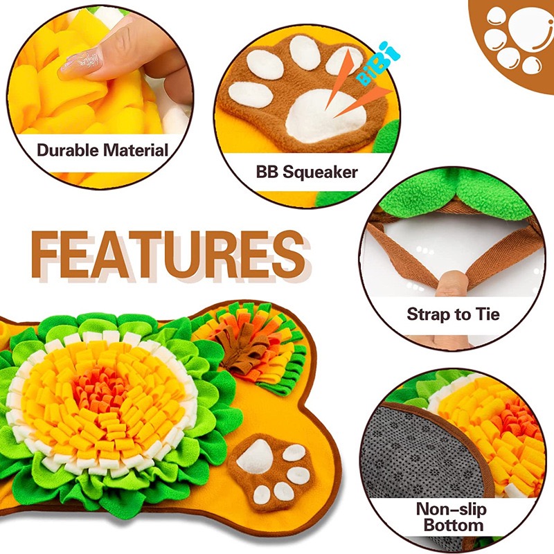 Pet Snuffle  for Small and Med - Snuffle Mat For Dogs 评论和价格