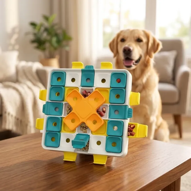 for ABS Modern Cute Educationa - Dog Puzzle Feeder Toy 评论和价格