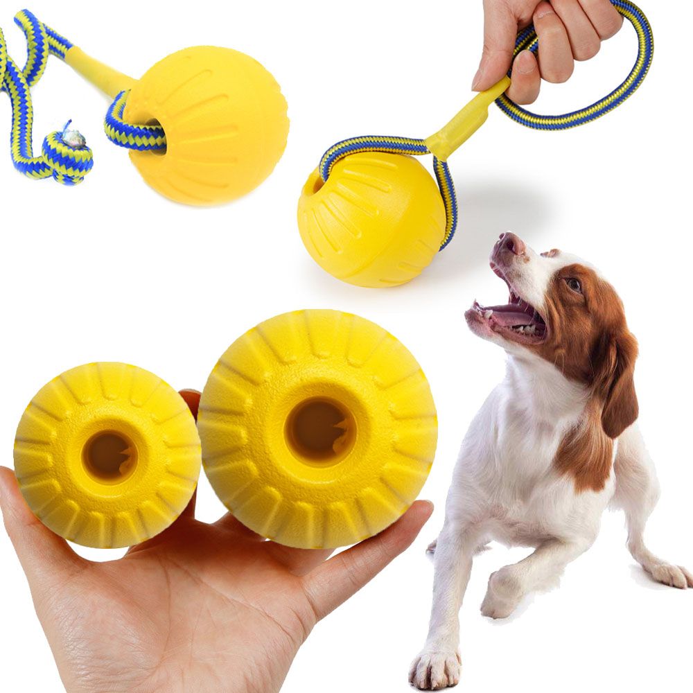 7cm/9cm Dog Training Ball Chew - Indestructible Dog Chew Toy 评论和价格