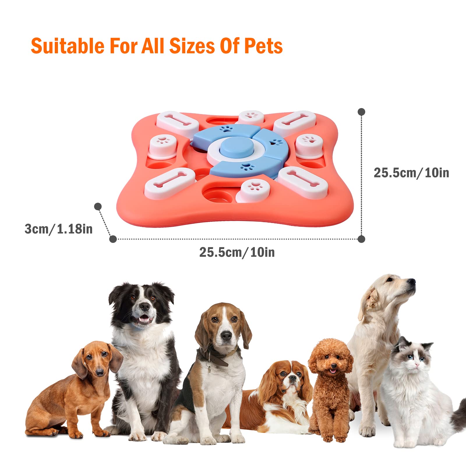 Puzzle Dog Toy Slow Feeder Lea - Dog Puzzle Feeder Toy 评论和价格