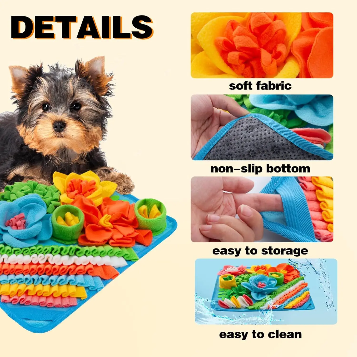 Snuffle Mat for Dogs Sniff Mat - Snuffle Mat For Dogs 评论和价格